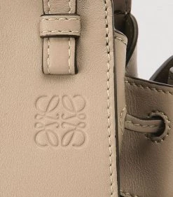 LOEWE Mini Leather Hammock Bag SAND Mini Bags -LOEWE Sales loewe mini leather hammock bag 16905320 33532853 1000