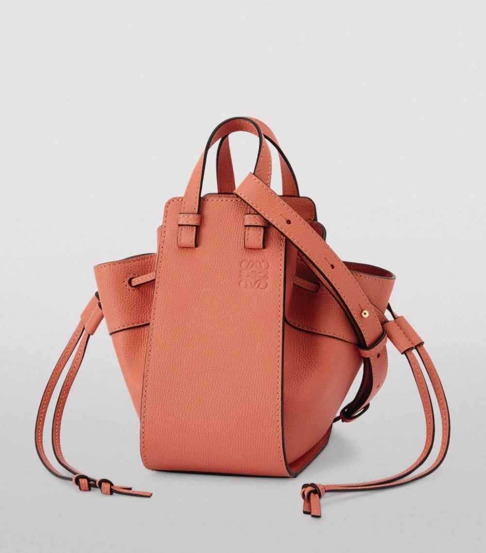 LOEWE Mini Leather Hammock Bag PINK TULIP Mini Bags 4 LOEWE Mini Leather Hammock Bag PINK TULIP Mini Bags - Image 2