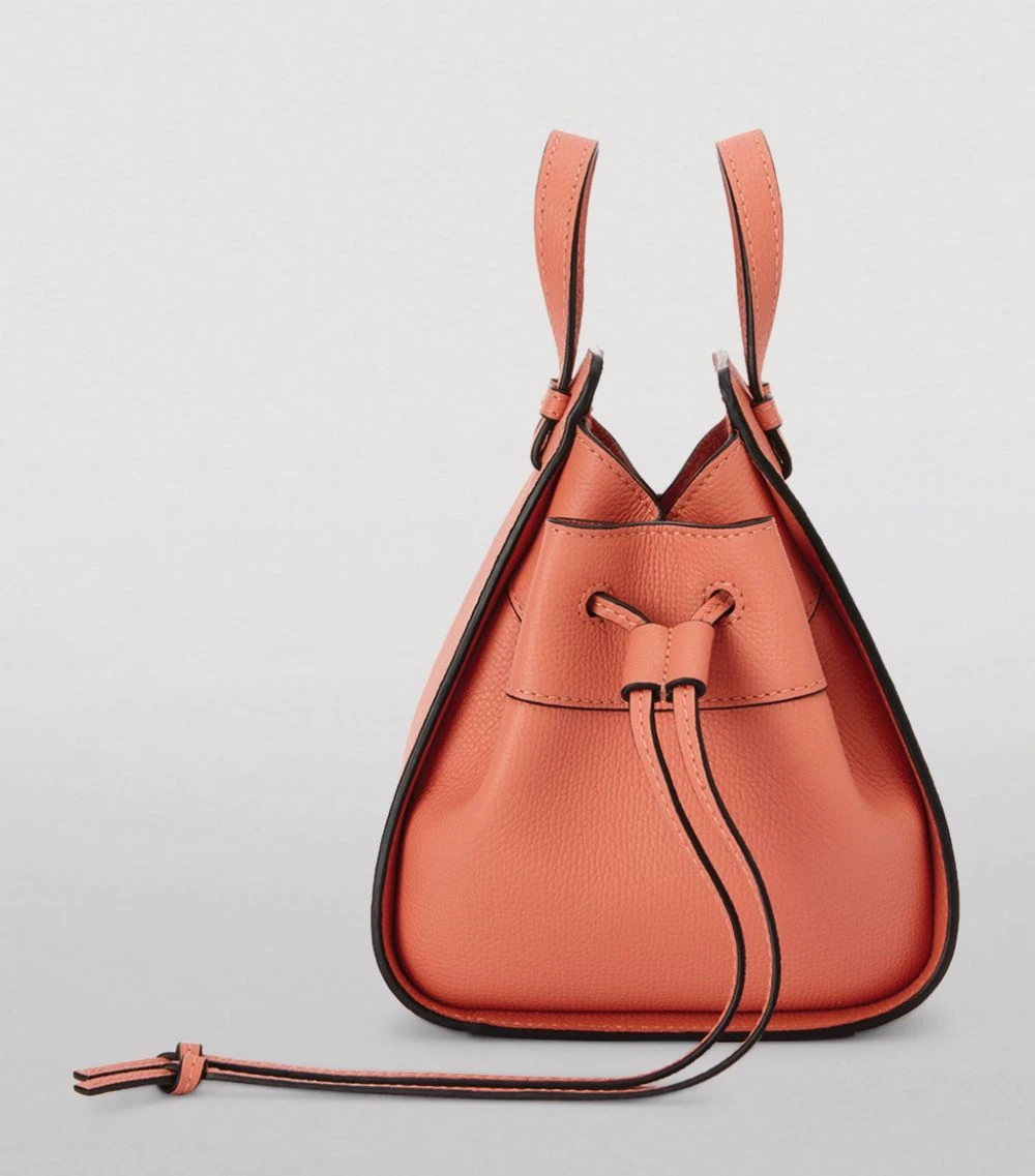 LOEWE Mini Leather Hammock Bag PINK TULIP Mini Bags 5 LOEWE Mini Leather Hammock Bag PINK TULIP Mini Bags - Image 3
