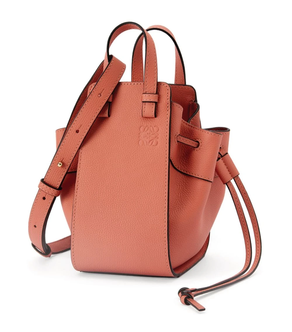 LOEWE Mini Leather Hammock Bag PINK TULIP Mini Bags 3 LOEWE Mini Leather Hammock Bag PINK TULIP Mini Bags