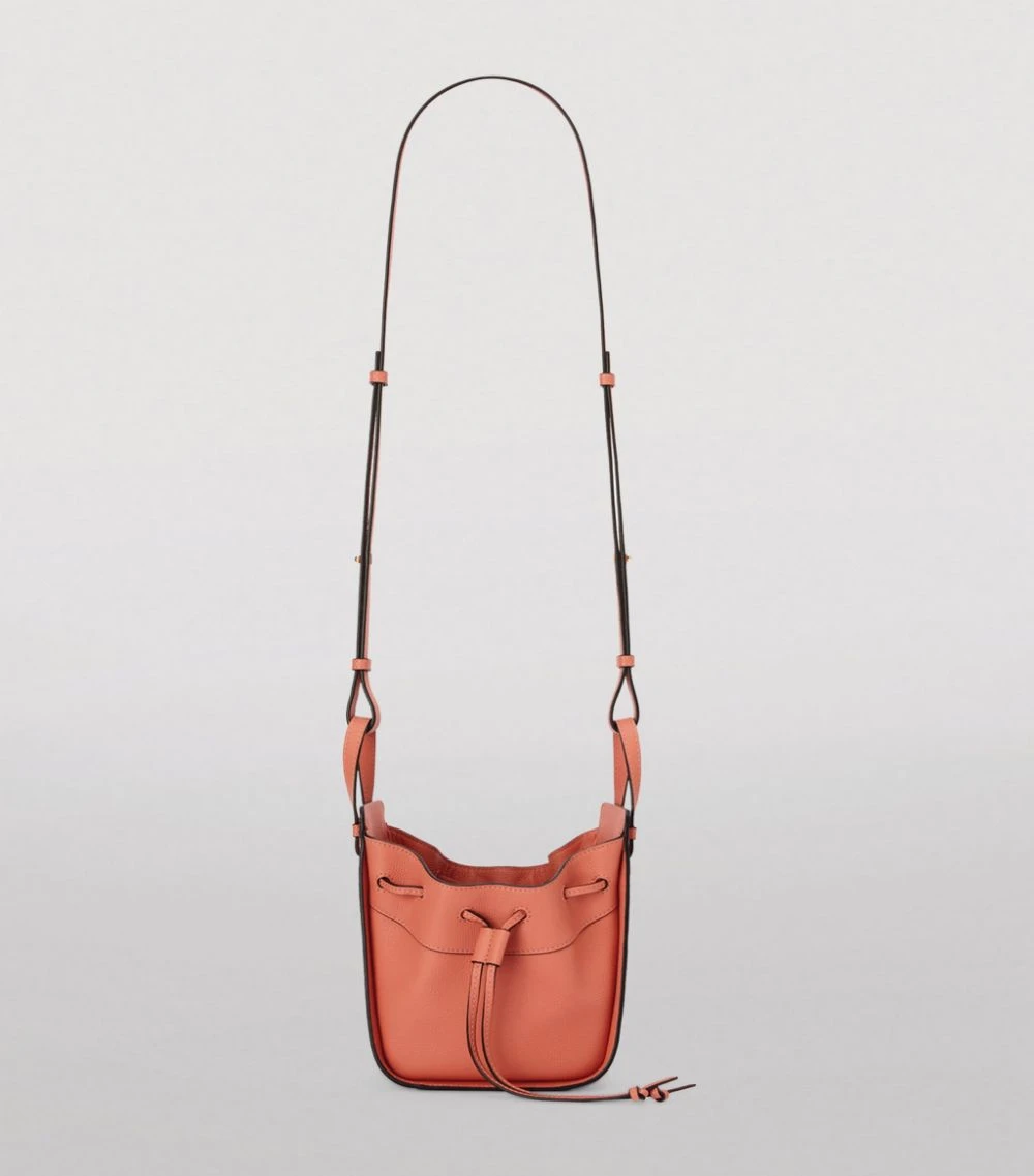 LOEWE Mini Leather Hammock Bag PINK TULIP Mini Bags 7 LOEWE Mini Leather Hammock Bag PINK TULIP Mini Bags - Image 5