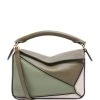 LOEWE Mini Leather Puzzle Bag AUTUMN GREEN/LIGHT O Mini Bags 1 LOEWE Mini Leather Puzzle Bag AUTUMN GREEN/LIGHT O Mini Bags -LOEWE Sales loewe mini leather puzzle bag 17282276 35297149 1000