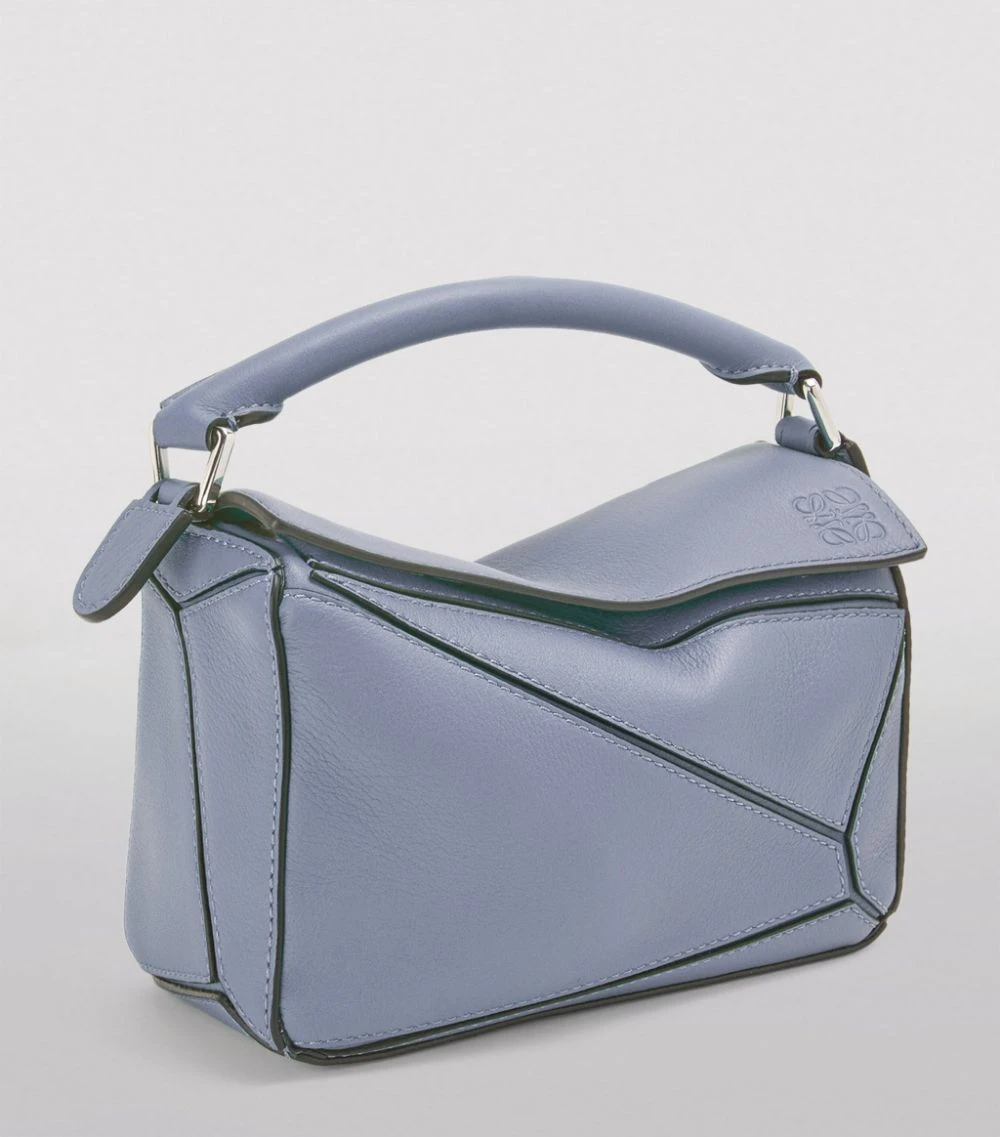 LOEWE Mini Leather Puzzle Bag ATLANTIC BLUE Mini Bags 5 LOEWE Mini Leather Puzzle Bag ATLANTIC BLUE Mini Bags - Image 3