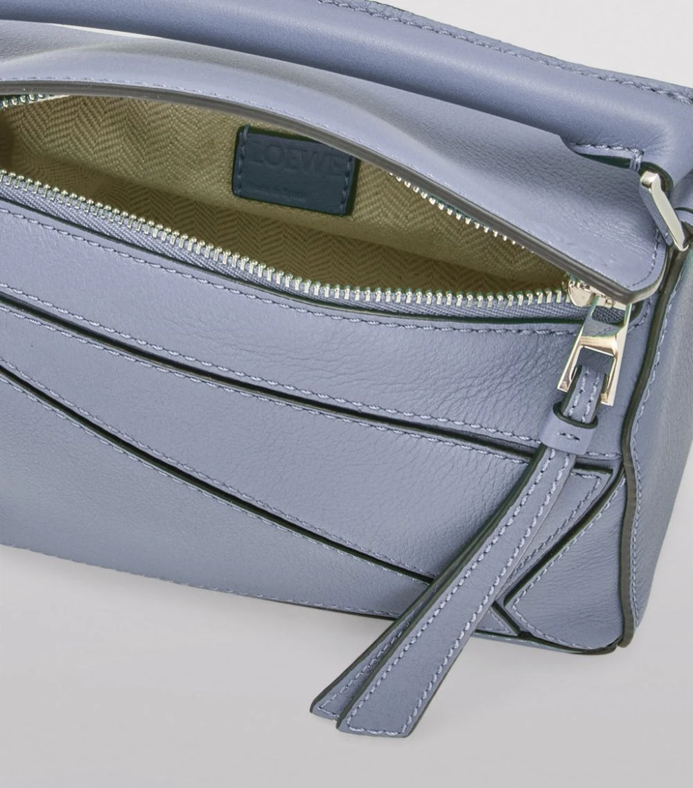 LOEWE Mini Leather Puzzle Bag ATLANTIC BLUE Mini Bags 8 LOEWE Mini Leather Puzzle Bag ATLANTIC BLUE Mini Bags - Image 6