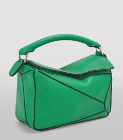 LOEWE Mini Leather Puzzle Bag JUNGLE GREEN Mini Bags 12 LOEWE Mini Leather Puzzle Bag JUNGLE GREEN Mini Bags -LOEWE Sales loewe mini leather puzzle bag 17583091 36548937 1000