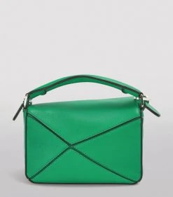 LOEWE Mini Leather Puzzle Bag JUNGLE GREEN Mini Bags 14 LOEWE Mini Leather Puzzle Bag JUNGLE GREEN Mini Bags -LOEWE Sales loewe mini leather puzzle bag 17583091 36550180 1000