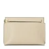 LOEWE Mini Leather Repeat T Pouch Light Oat Pouches -LOEWE Sales loewe mini leather repeat t pouch 17582272 36920245 1000