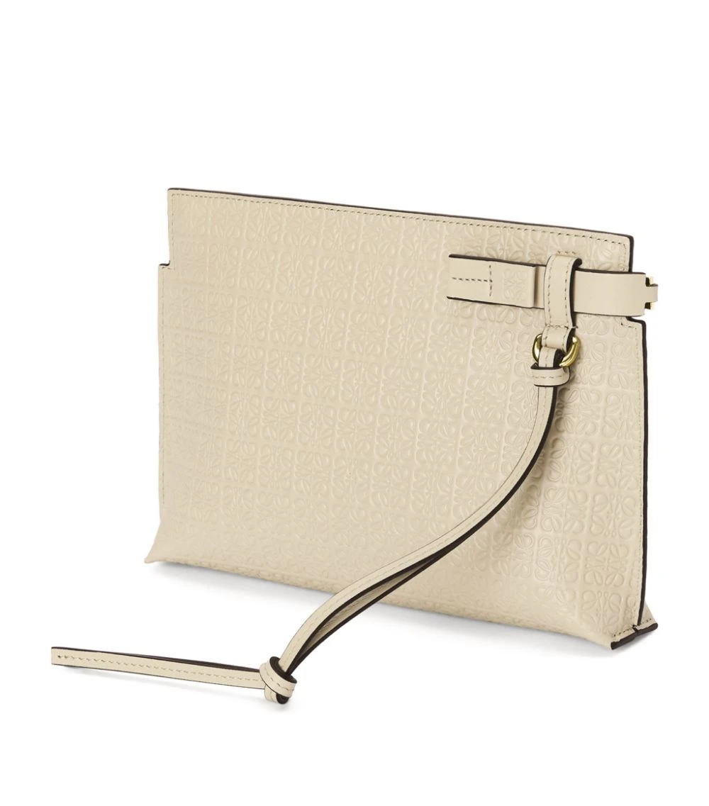 LOEWE Mini Leather Repeat T Pouch Light Oat Pouches 4 LOEWE Mini Leather Repeat T Pouch Light Oat Pouches - Image 2