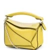 LOEWE Nano Leather Puzzle Bag YELLOW Crossbody Bags 2 LOEWE Nano Leather Puzzle Bag YELLOW Crossbody Bags -LOEWE Sales loewe nano leather puzzle bag 16300017 31945617 1000