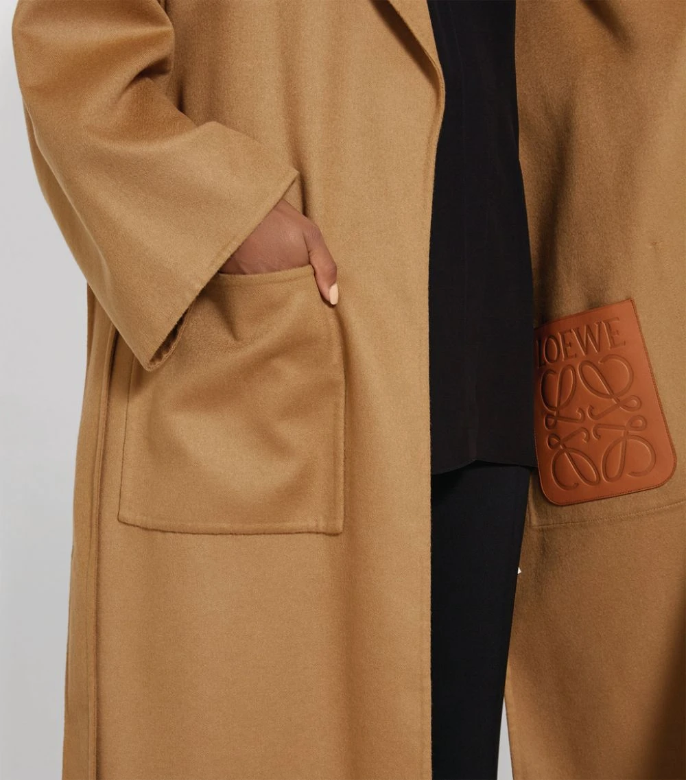 LOEWE Oversized Belted Overcoat 3150 Wrap Coats 10 LOEWE Oversized Belted Overcoat 3150 Wrap Coats - Image 8