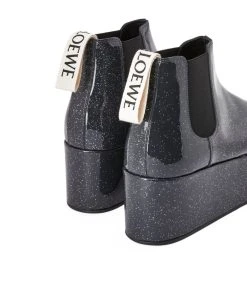 LOEWE Patent Leather Platform Boots 60 BLACK Ankle Boots 9 LOEWE Patent Leather Platform Boots 60 BLACK Ankle Boots -LOEWE Sales loewe patent leather platform boots 60 17582104 37439290 1000