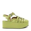 LOEWE Patent Leather Wedge Sandals 60 ANISEED GREEN Wedges 1 LOEWE Patent Leather Wedge Sandals 60 ANISEED GREEN Wedges -LOEWE Sales loewe patent leather wedge sandals 60 17581225 37441085 1000