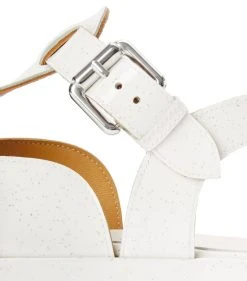 LOEWE Patent Leather Wedge Sandals 60 SOFT WHITE Wedges -LOEWE Sales loewe patent leather wedge sandals 60 17581238 37440366 1000