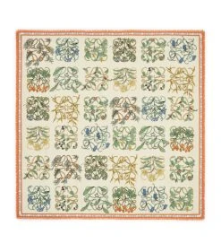LOEWE Printed Herbarium Scarf MULTICOLOR Scarves