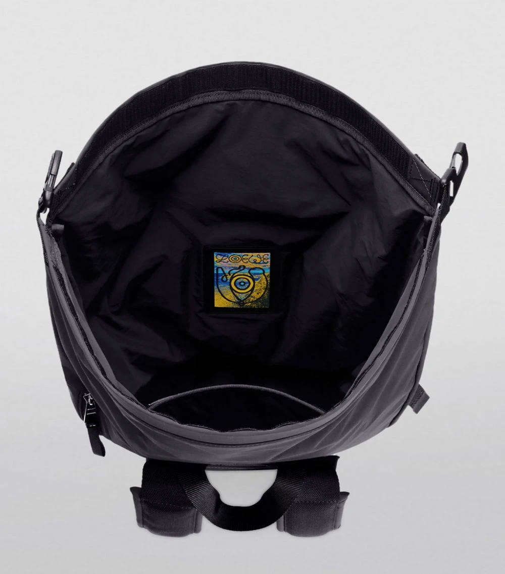 LOEWE Roll Top Backpack BLACK Backpacks 6 LOEWE Roll Top Backpack BLACK Backpacks - Image 4