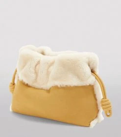 LOEWE Shearling Flamenco Clutch Bag Light Caramel Clutch Bags 11 LOEWE Shearling Flamenco Clutch Bag Light Caramel Clutch Bags -LOEWE Sales loewe shearling flamenco clutch bag 17581282 36548292 1000