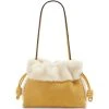 LOEWE Shearling Flamenco Clutch Bag Light Caramel Clutch Bags -LOEWE Sales loewe shearling flamenco clutch bag 17581282 36549432 1000