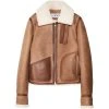 LOEWE Shearling-Lined Leather Aviator Jacket DARK BROWN Leather Jackets 1 LOEWE Shearling-Lined Leather Aviator Jacket DARK BROWN Leather Jackets -LOEWE Sales loewe shearling lined leather aviator jacket 16114272 30213985 1000
