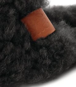 LOEWE Shearling Slippers BLACK 9 LOEWE Shearling Slippers BLACK -LOEWE Sales loewe shearling slippers 17579981 36789079 1000
