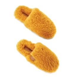 LOEWE Shearling Slippers MUSTARD 8 LOEWE Shearling Slippers MUSTARD -LOEWE Sales loewe shearling slippers 17581234 36789093 1000