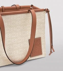 LOEWE Small Anagram Cushion Tote Bag ECRU/TAN Tote Bags 10 LOEWE Small Anagram Cushion Tote Bag ECRU/TAN Tote Bags -LOEWE Sales loewe small anagram cushion tote bag 17051988 34068036 1000