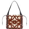 LOEWE Small Anagram Cut-Out Tote Bag TAN Tote Bags 2 LOEWE Small Anagram Cut-Out Tote Bag TAN Tote Bags -LOEWE Sales loewe small anagram cut out tote bag 17277721 35267721 1000