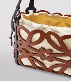 LOEWE Small Anagram Cut-Out Tote Bag TAN Tote Bags 11 LOEWE Small Anagram Cut-Out Tote Bag TAN Tote Bags -LOEWE Sales loewe small anagram cut out tote bag 17277721 35267731 1000