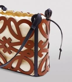 LOEWE Small Anagram Cut-Out Tote Bag TAN Tote Bags 10 LOEWE Small Anagram Cut-Out Tote Bag TAN Tote Bags -LOEWE Sales loewe small anagram cut out tote bag 17277721 35268622 1000