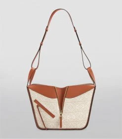LOEWE Small Canvas Anagram Hammock Bag ECRU/TAN Shoulder Bags 11 LOEWE Small Canvas Anagram Hammock Bag ECRU/TAN Shoulder Bags -LOEWE Sales loewe small canvas anagram hammock bag 16454821 32006256 1000