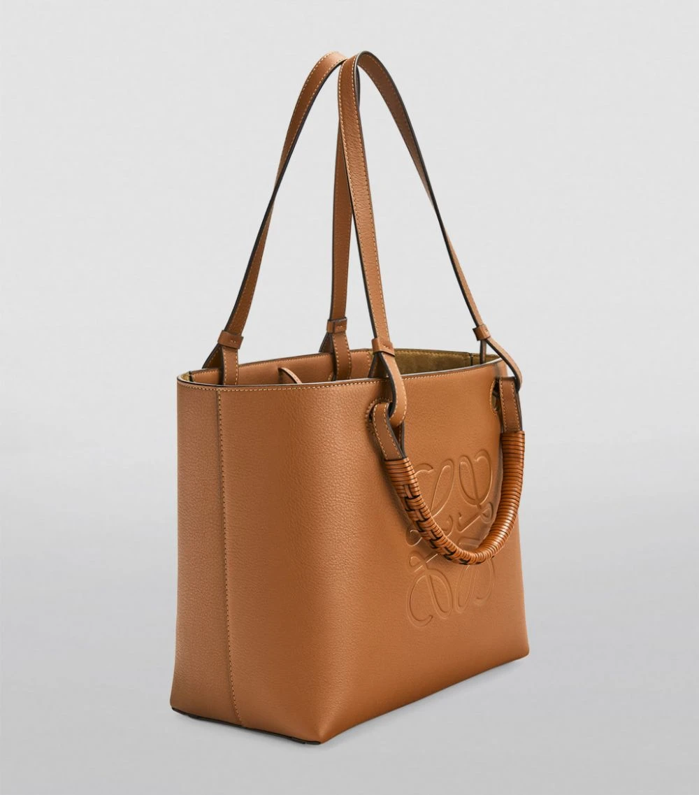 LOEWE Small Leather Anagram Tote Bag TAN Tote Bags 5 LOEWE Small Leather Anagram Tote Bag TAN Tote Bags - Image 3