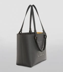 LOEWE Small Leather Anagram Tote Bag BLACK Tote Bags 9 LOEWE Small Leather Anagram Tote Bag BLACK Tote Bags -LOEWE Sales loewe small leather anagram tote bag 16341225 31234019 1000