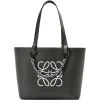 LOEWE Small Leather Anagram Tote Bag BLACK/SOFT WHITE Tote Bags 1 LOEWE Small Leather Anagram Tote Bag BLACK/SOFT WHITE Tote Bags -LOEWE Sales loewe small leather anagram tote bag 17053741 34065727 1000