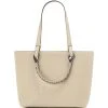LOEWE Small Leather Anagram Tote Bag Light Oat Shoulder Bags -LOEWE Sales loewe small leather anagram tote bag 17583069 36792867 1000