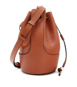 LOEWE Small Leather Balloon Bag TAN Shoulder Bags -LOEWE Sales loewe small leather balloon bag 15125417 26041004 1000