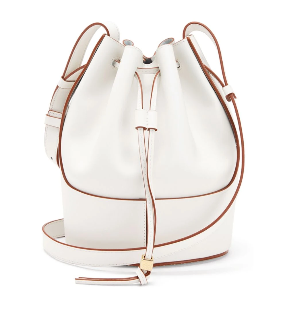 LOEWE Small Leather Balloon Bag SOFT WHITE Shoulder Bags 3 LOEWE Small Leather Balloon Bag SOFT WHITE Shoulder Bags