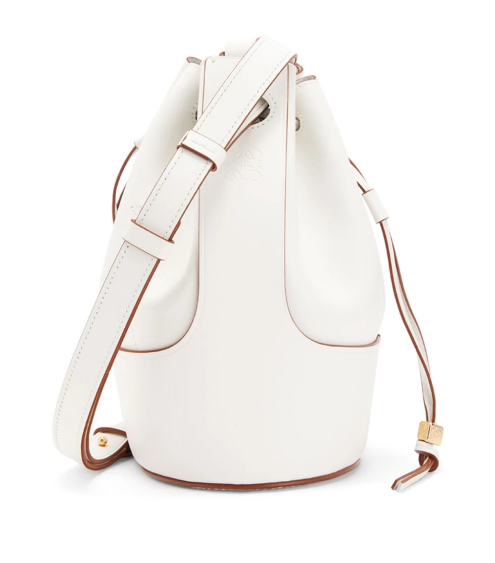 LOEWE Small Leather Balloon Bag SOFT WHITE Shoulder Bags 4 LOEWE Small Leather Balloon Bag SOFT WHITE Shoulder Bags - Image 2