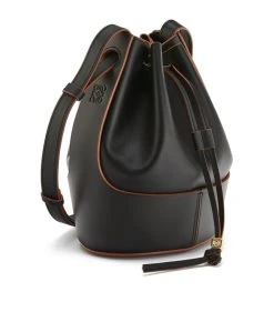 LOEWE Small Leather Balloon Bag BLACK Shoulder Bags -LOEWE Sales loewe small leather balloon bag 15125431 26040955 1000