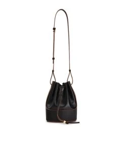 LOEWE Small Leather Balloon Bag BLACK Shoulder Bags -LOEWE Sales loewe small leather balloon bag 15125431 26040956 1000