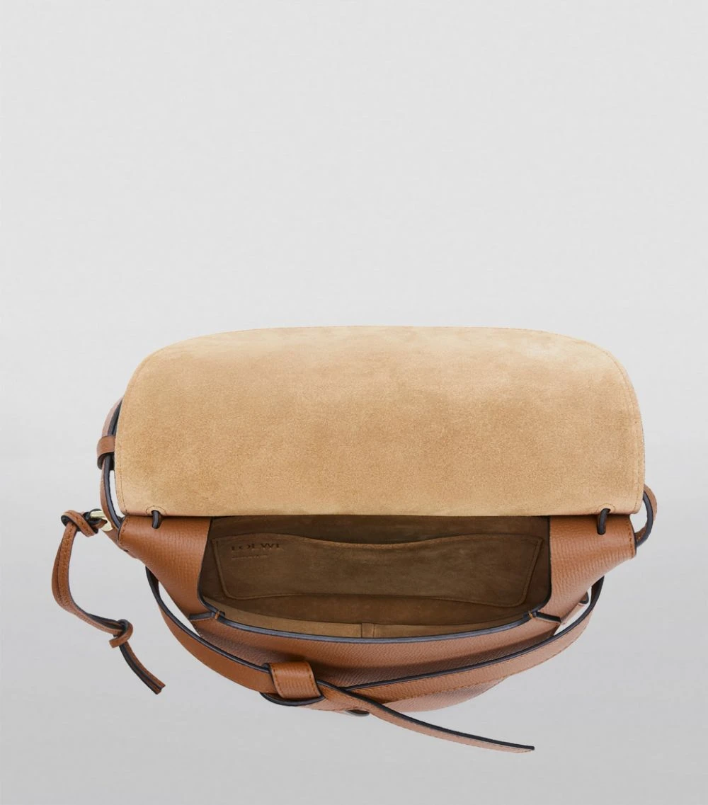 LOEWE Small Leather Gate Bag TAN Crossbody Bags 7 LOEWE Small Leather Gate Bag TAN Crossbody Bags - Image 5