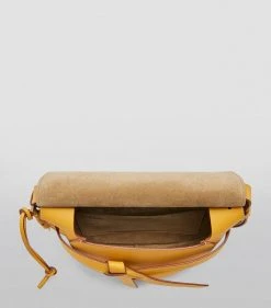 LOEWE Small Leather Gate Bag YELLOW MANGO Crossbody Bags 12 LOEWE Small Leather Gate Bag YELLOW MANGO Crossbody Bags -LOEWE Sales loewe small leather gate bag 16219007 31946155 1000