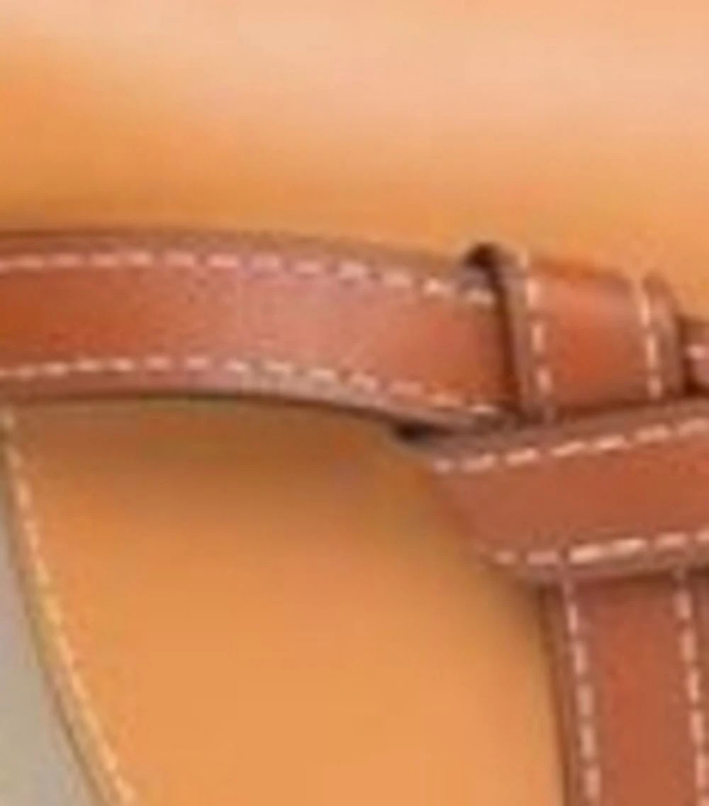 LOEWE Small Leather Gate Cross-Body Bag AMBER/LIGHT GREY/RUS Shoulder Bags 10 LOEWE Small Leather Gate Cross-Body Bag AMBER/LIGHT GREY/RUS Shoulder Bags - Image 8