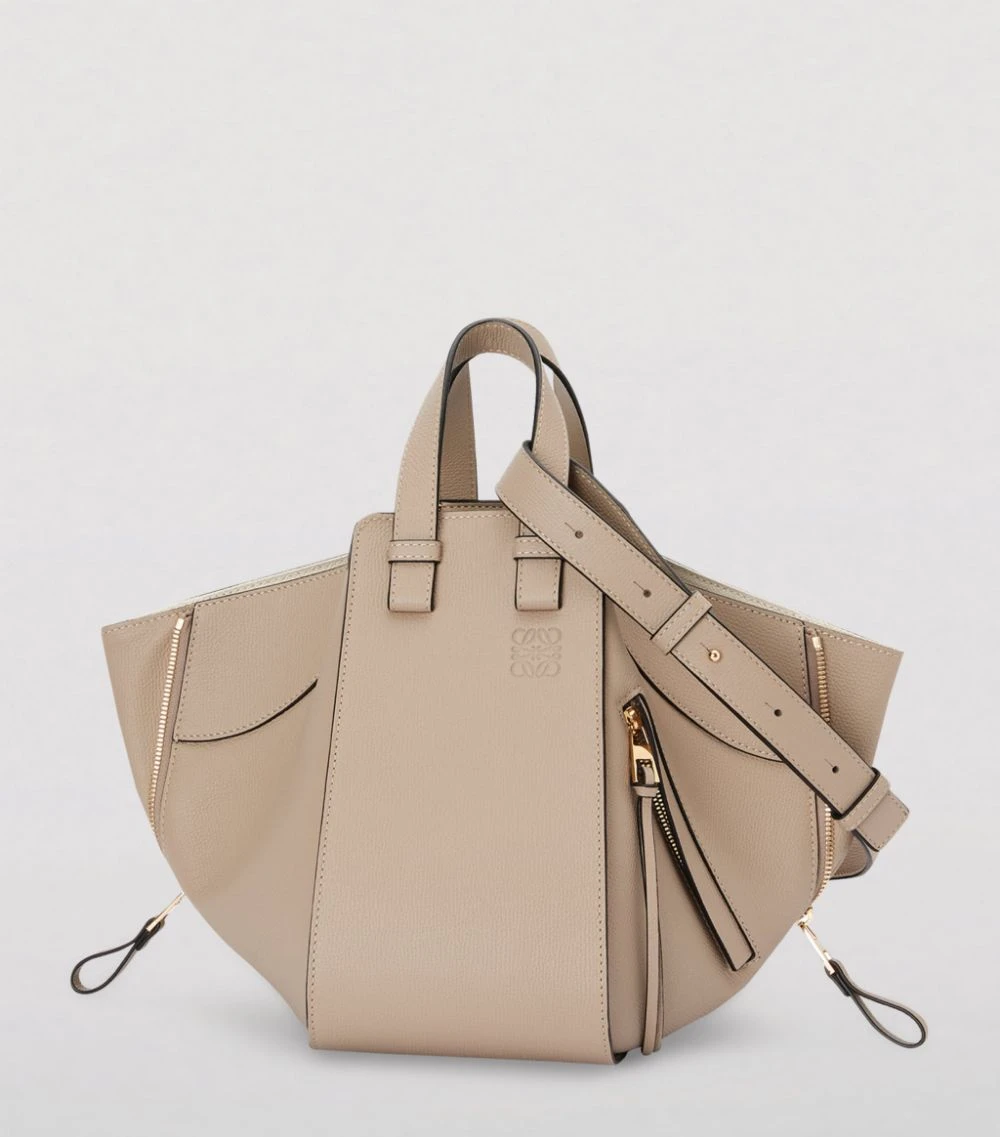 LOEWE Small Leather Hammock Bag SAND Top Handle Bags 4 LOEWE Small Leather Hammock Bag SAND Top Handle Bags - Image 2