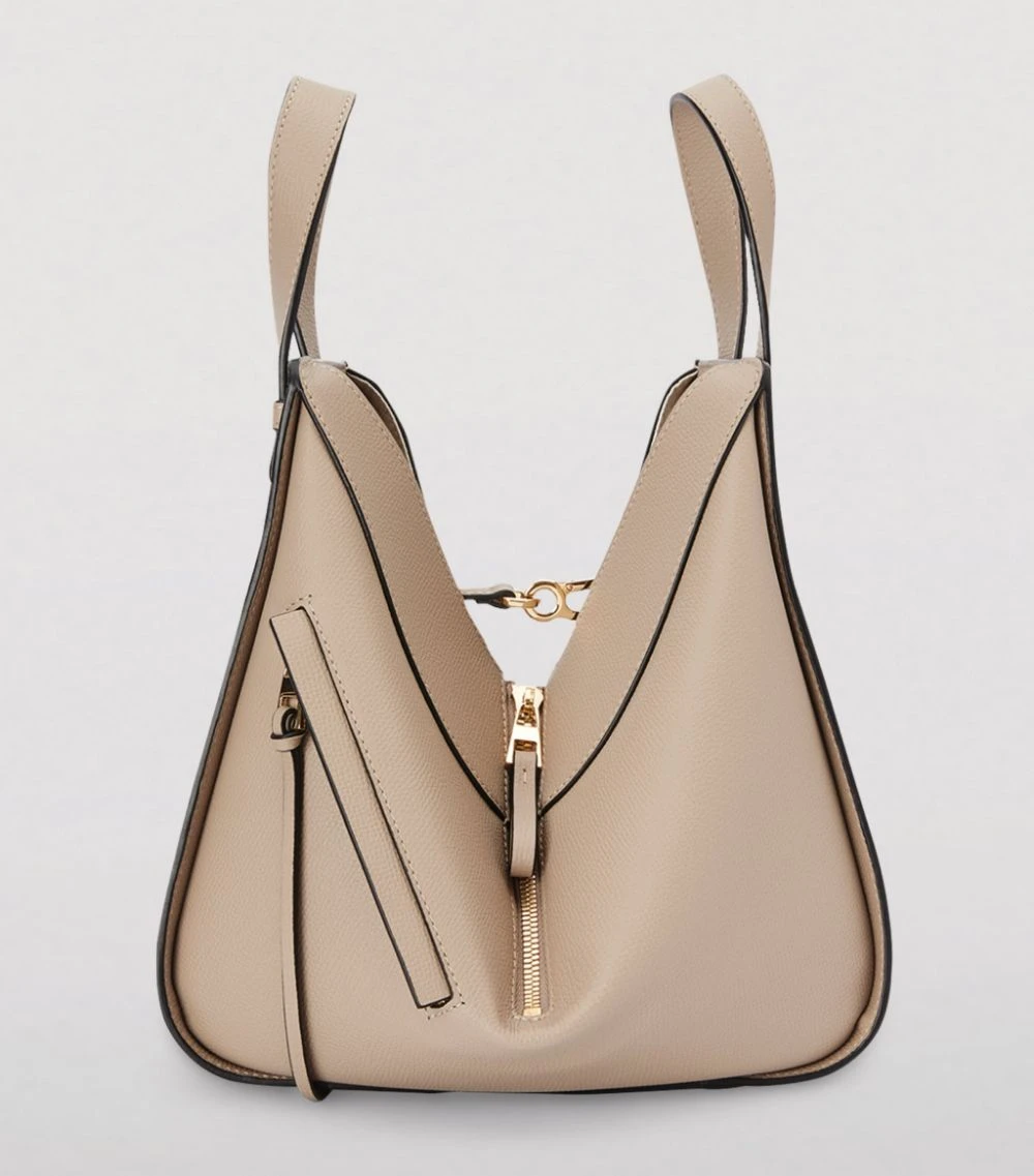 LOEWE Small Leather Hammock Bag SAND Top Handle Bags 7 LOEWE Small Leather Hammock Bag SAND Top Handle Bags - Image 5