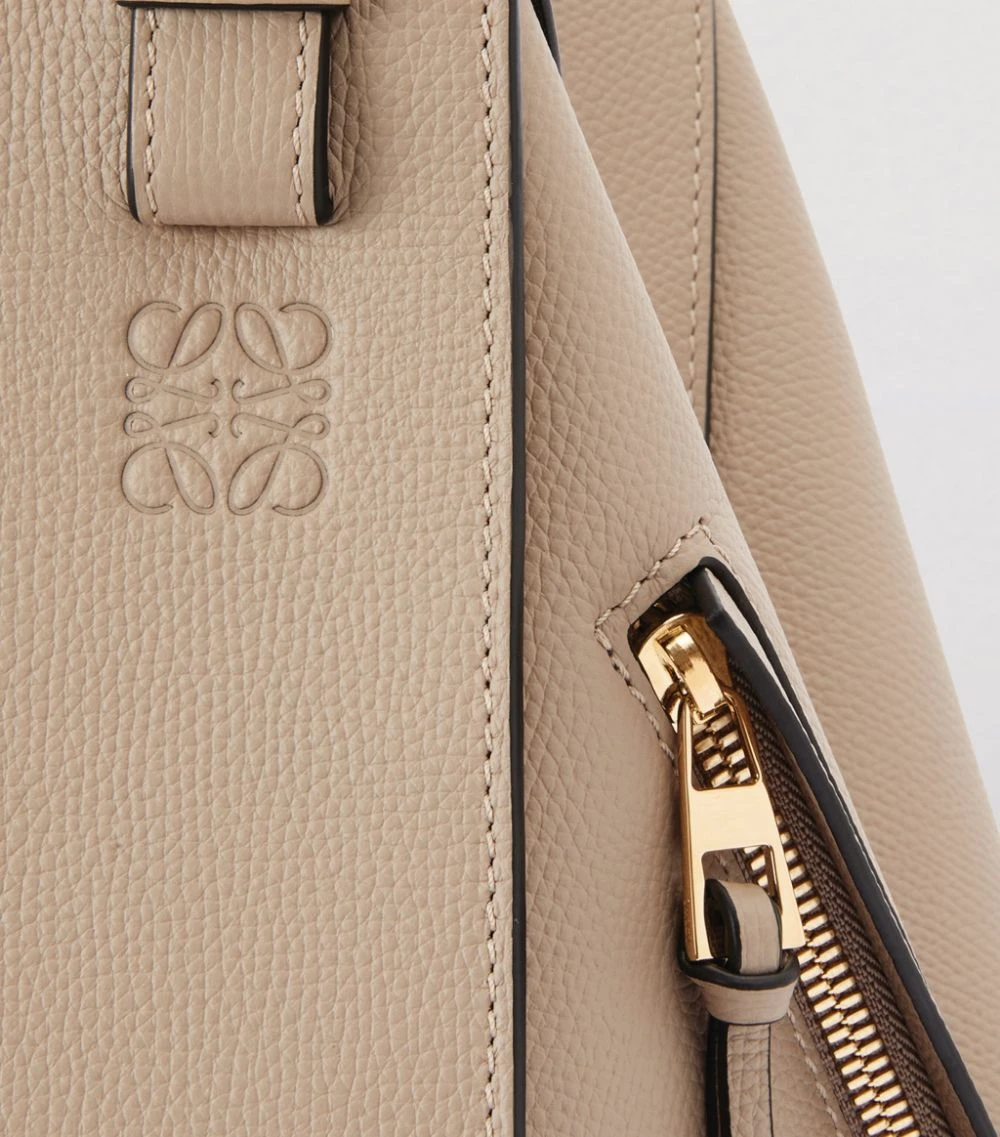 LOEWE Small Leather Hammock Bag SAND Top Handle Bags 8 LOEWE Small Leather Hammock Bag SAND Top Handle Bags - Image 6