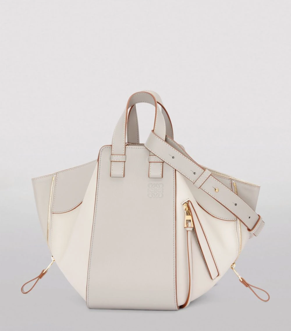 LOEWE Small Leather Hammock Bag GHOST/LIGHT GHOST Top Handle Bags 4 LOEWE Small Leather Hammock Bag GHOST/LIGHT GHOST Top Handle Bags - Image 2