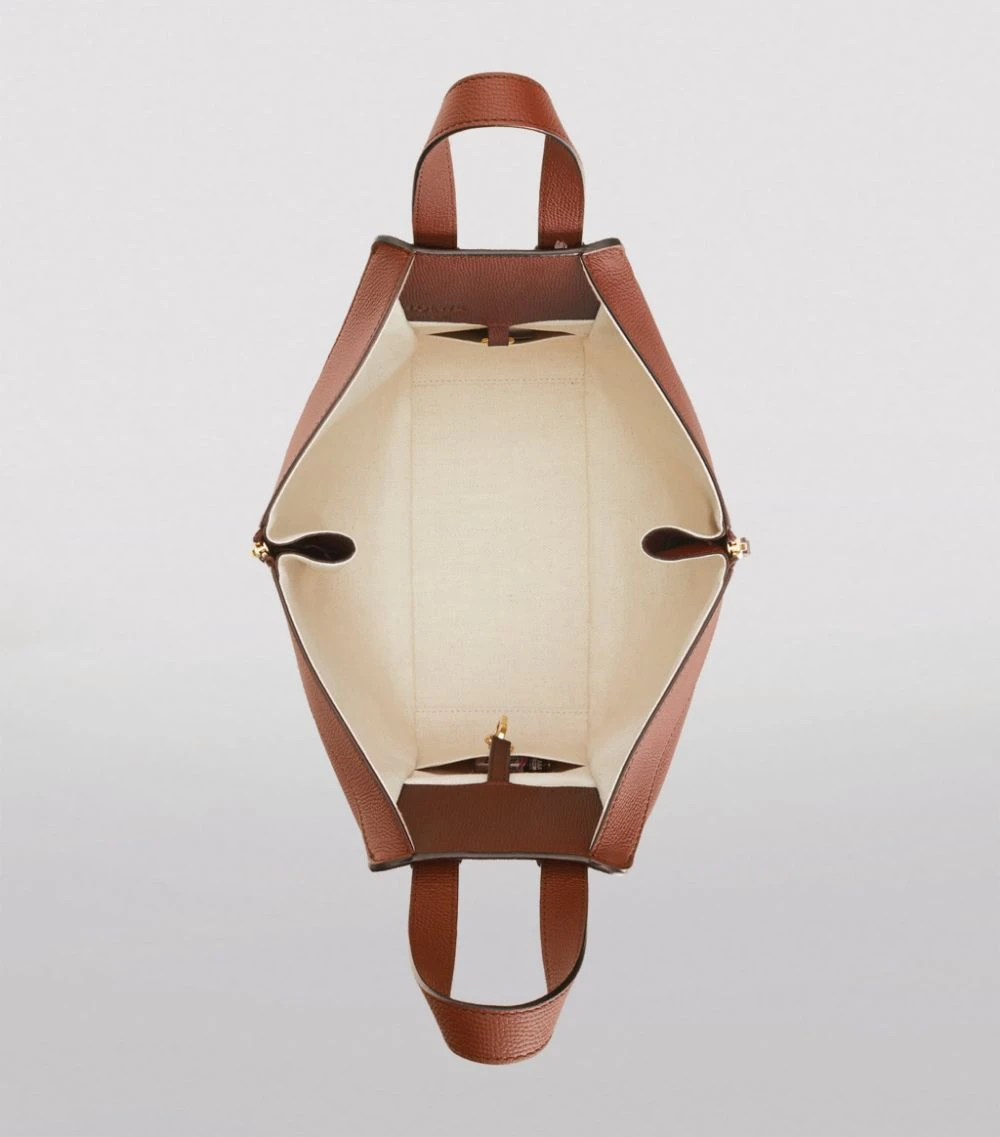 LOEWE Small Leather Hammock Bag RUST COLOR Top Handle Bags 6 LOEWE Small Leather Hammock Bag RUST COLOR Top Handle Bags - Image 4