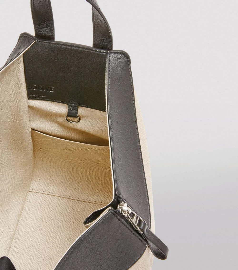 LOEWE Small Leather Herbarium Hammock Bag Light Oat Shoulder Bags 8 LOEWE Small Leather Herbarium Hammock Bag Light Oat Shoulder Bags - Image 6