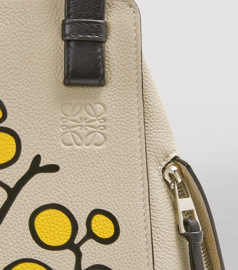 LOEWE Small Leather Herbarium Hammock Bag Light Oat Shoulder Bags 9 LOEWE Small Leather Herbarium Hammock Bag Light Oat Shoulder Bags - Image 7