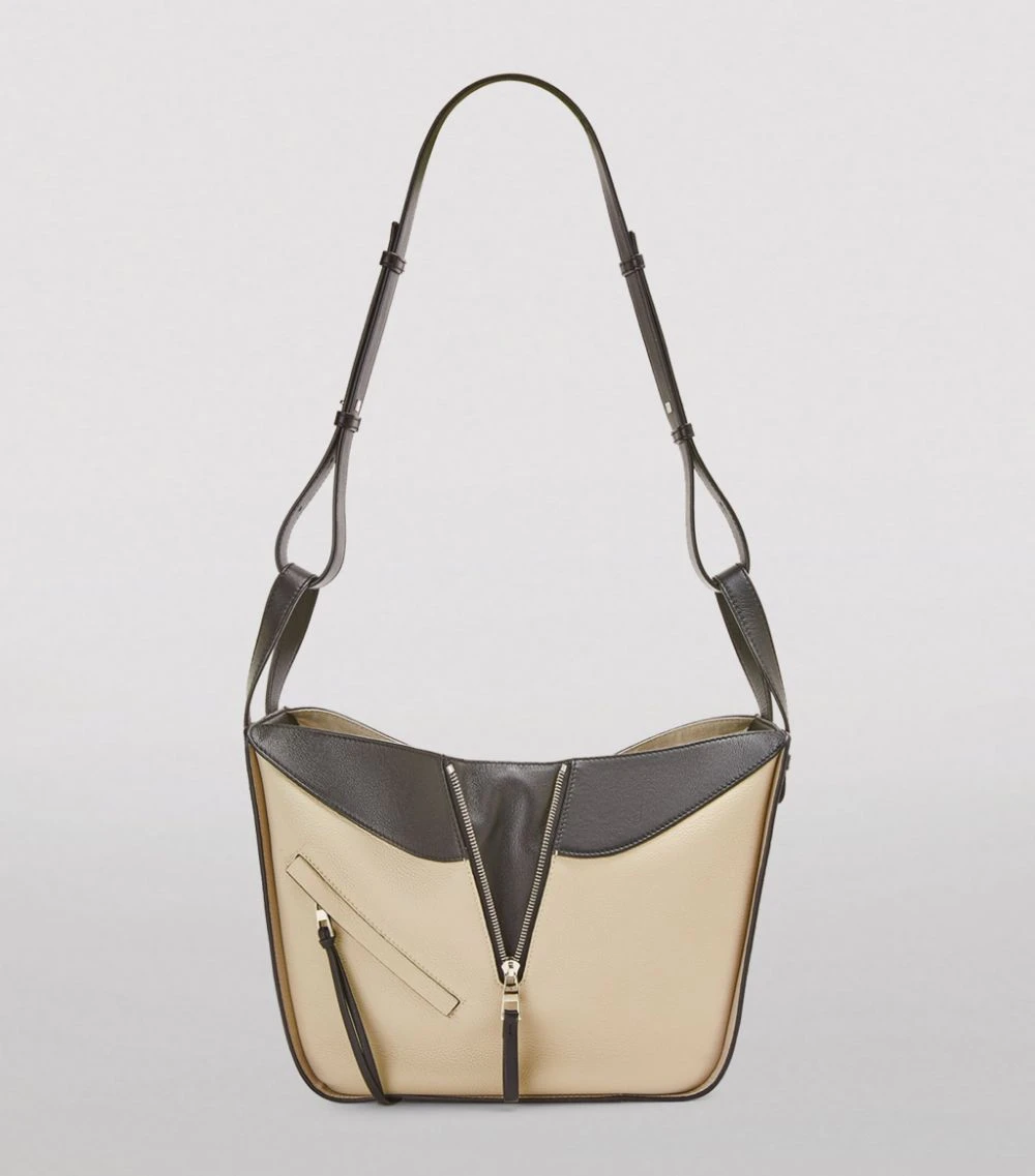 LOEWE Small Leather Herbarium Hammock Bag Light Oat Shoulder Bags 7 LOEWE Small Leather Herbarium Hammock Bag Light Oat Shoulder Bags - Image 5