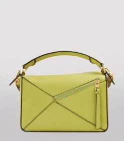 LOEWE Small Leather Puzzle Bag LIME YELLOW Shoulder Bags 11 LOEWE Small Leather Puzzle Bag LIME YELLOW Shoulder Bags -LOEWE Sales loewe small leather puzzle bag 17582241 36549749 1000